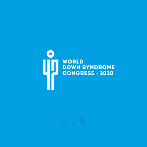 Logo concept for World Down Syndrome Congress (WDSC) 2020