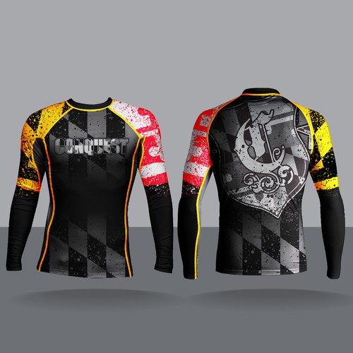 Conquest BJJ Rash Guard