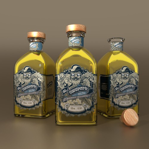Label for traditional Catalan drink