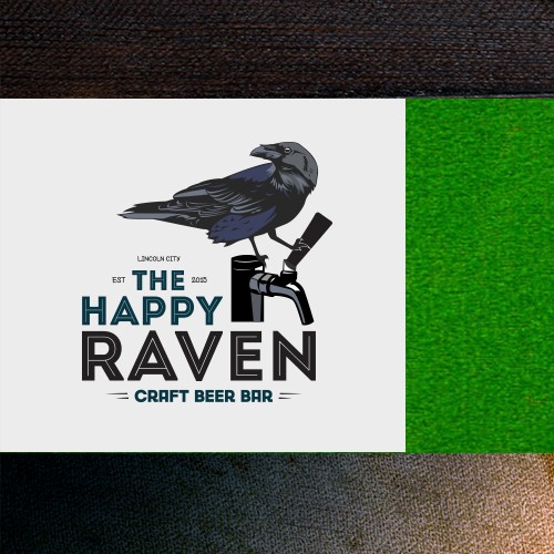 The Happy Raven. Craft beer bar.