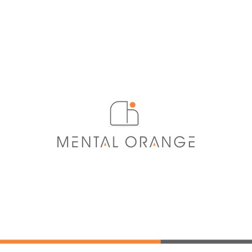 Logo concept for Mental Orange