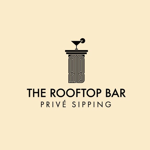 Logo design for rooftop bar