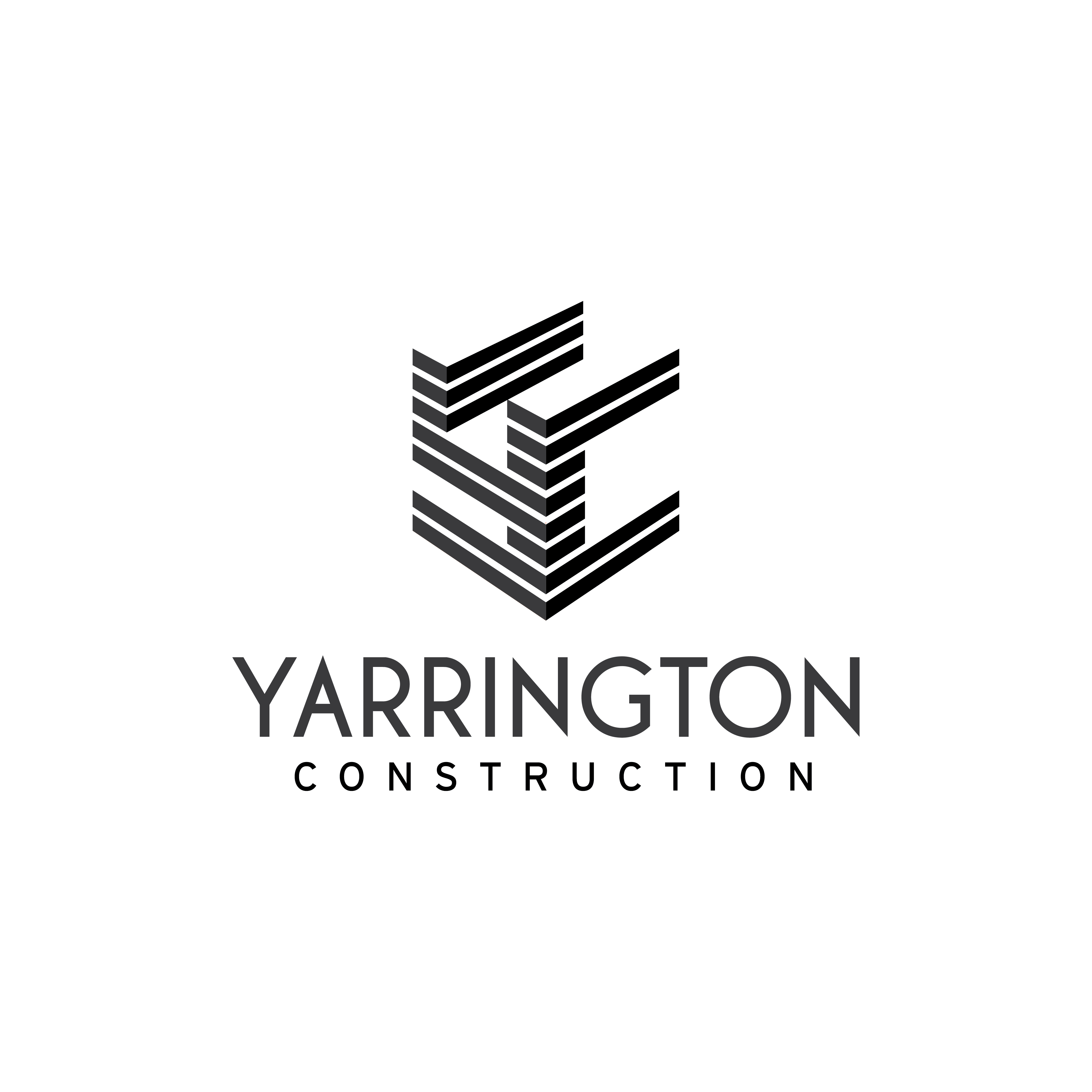 Create a professional logo for an modern house builder