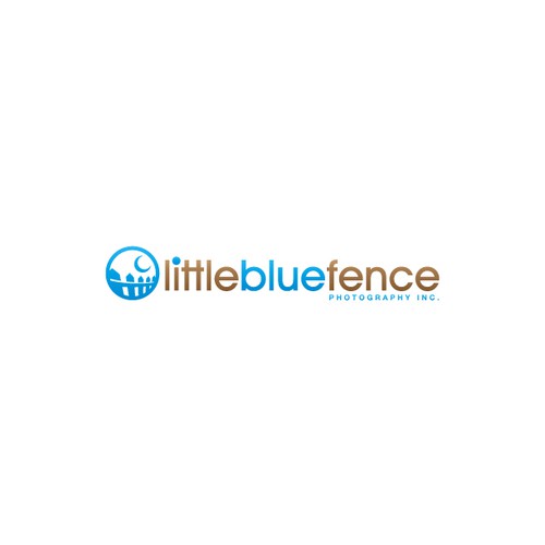 Logo Design for Little Blue Fence Photography