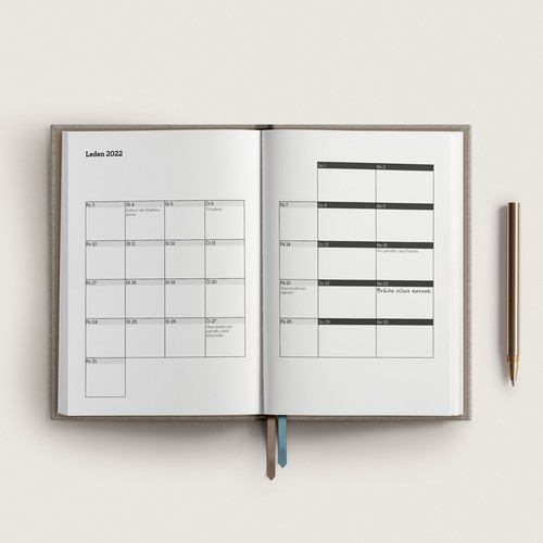 Můj - Diary design