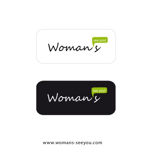 logo and business card for Please find a catchy and memorable name that is also available as a web domain