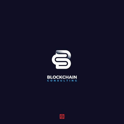 Bold logo for Blockchain
