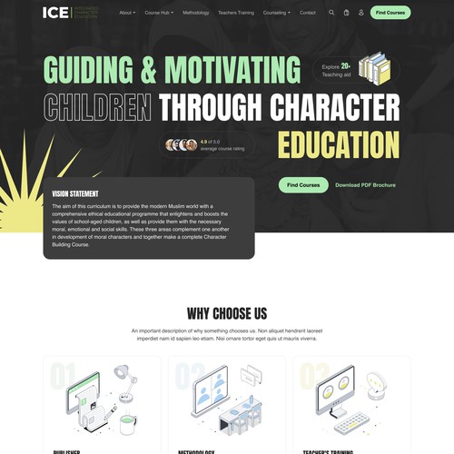 Calling all creative minds for a kids education website
