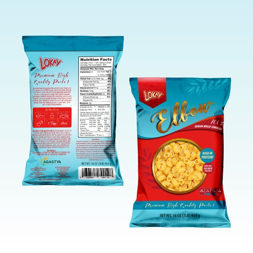 Pasta packaging