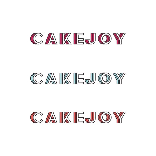 Fun & colorful logo for cake kit company