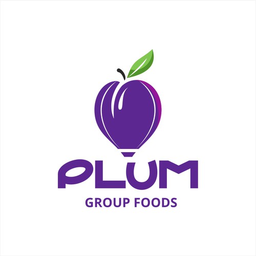 Logo "Plum Group Foods "