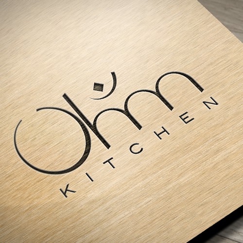 Create a logo for modern kitchen meets mystic creativity