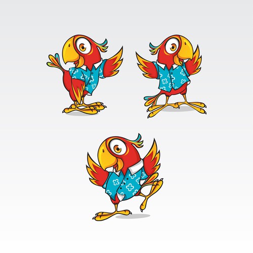 Tropic Outlet Mascot Design