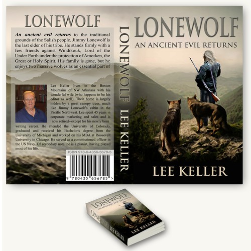 winning entry -Book cover for fiction novel