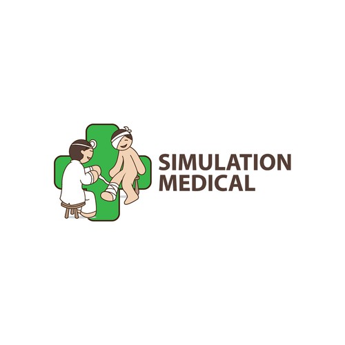 Logo for a Medical Simulation Retailer