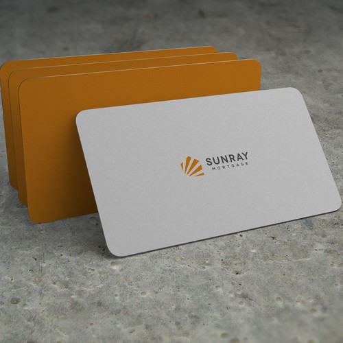 Sunray Logo for modern mortgage company