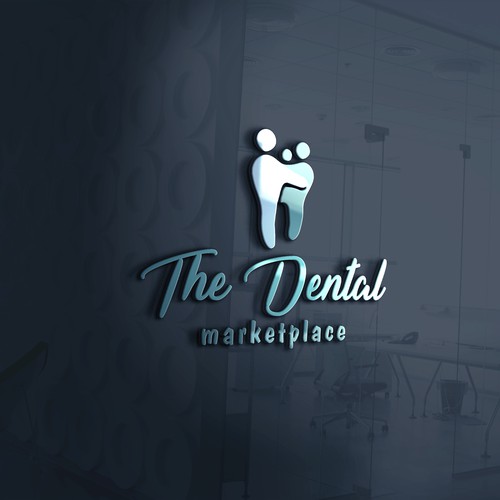 Stylish Dental Marketplace Logo 