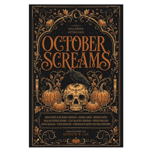 Book Cover October Screams