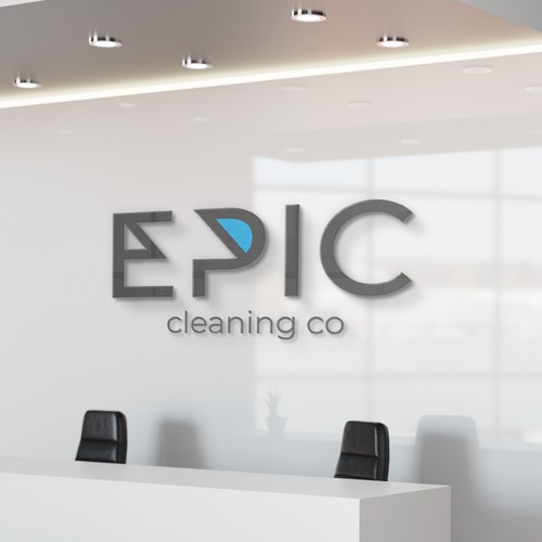  Logo for a cleaning company
