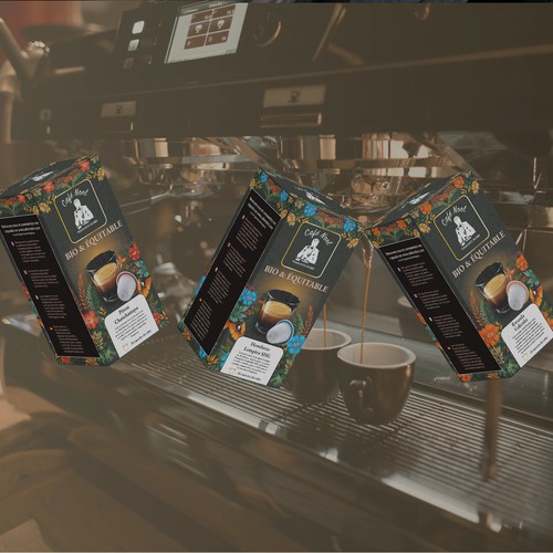 Coffee Packaging Design | Premium Box & Label Design for Café Brand