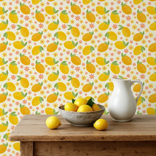 Summer Joy - Watercolor Collection - Lemons