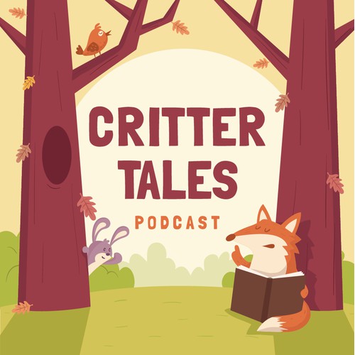 Critter  Tales podcast design