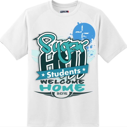 T-shirt design for sugarhills church students 2015