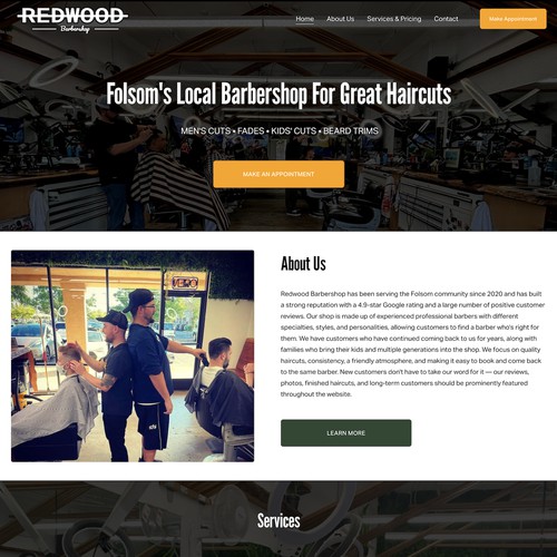 Redwood Barbershop Design