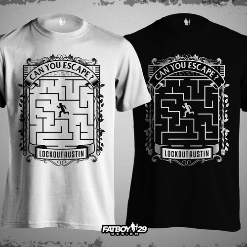 T-Shirt Design for Lockout Austin