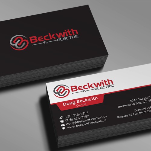 Stationery Business Card For Beckwith Electric