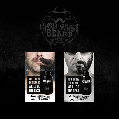 High West Beard Banners