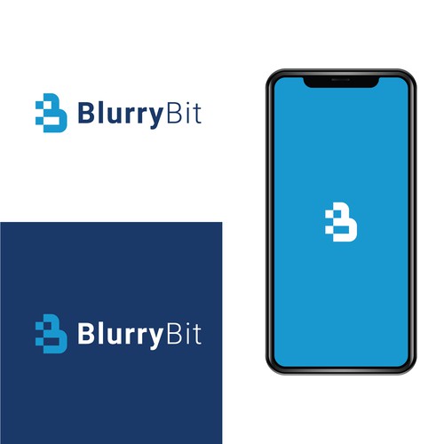 Bold logo for an app