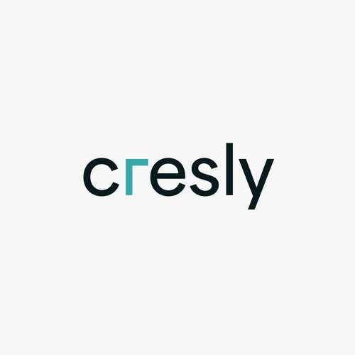 Cresly: Minimalist Wordmark for AI Automation