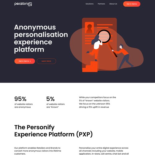 Personalisation experience platform