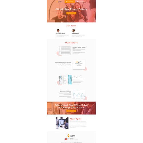 Fresh, new website for growing healthcare marketing agency