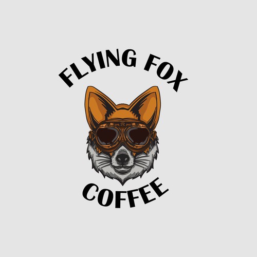 Logo concept for Flying Fox Coffee