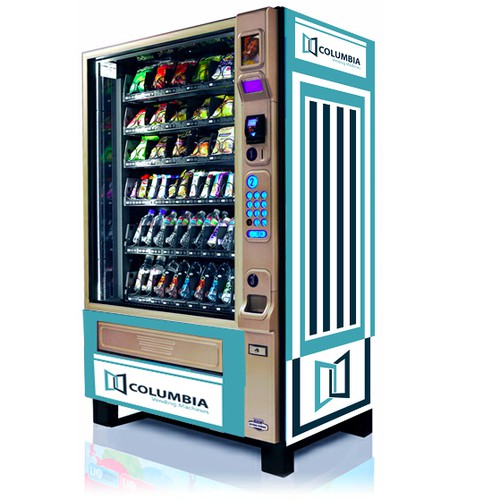 Create an innovative art for a vending machine