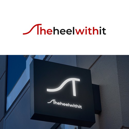 Minimal Logo for Theheelwithit