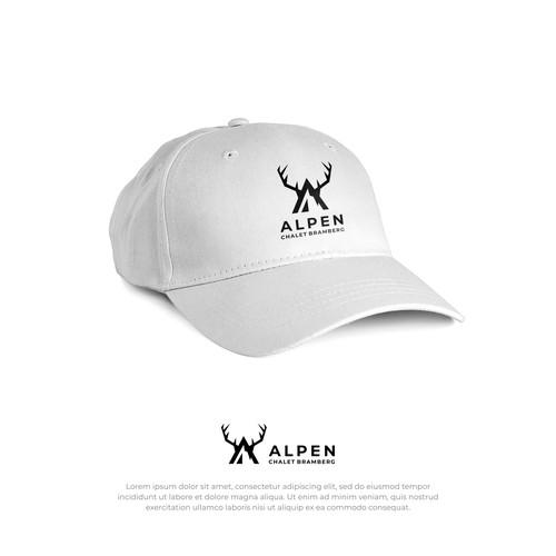 ALPEN CHALET BRAMBERG: Logo Emblem Adventure dan Hospitality