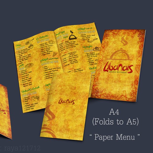 Brochure for Libanais 