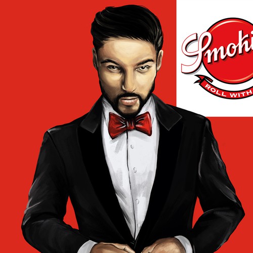 Mr. Smoking character design