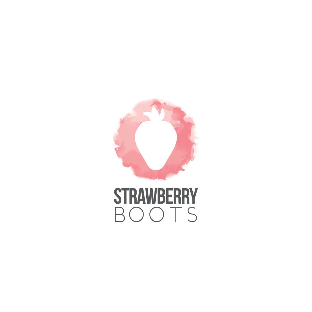 Create a cool logo for Strawberry Boots Inc!!!!