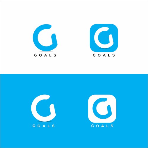 Simple Logo for Goals App