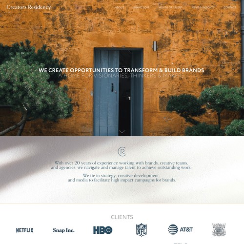 Creators Residency