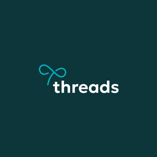 Thready logo for fashion brand that uses AI: Threads