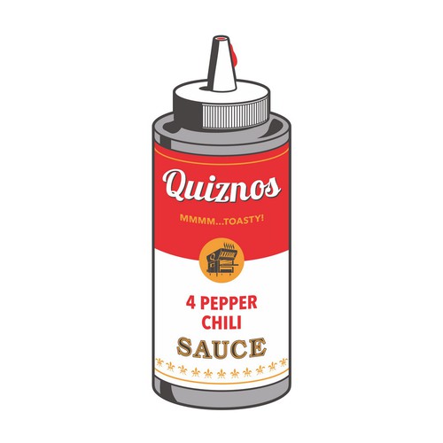 Pop Art Bottle Sauce