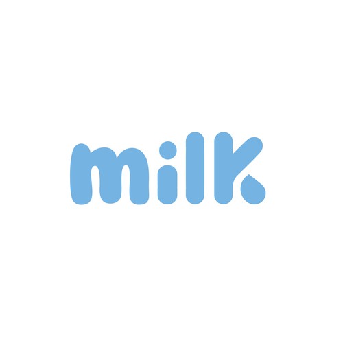 Milk Logo Design 