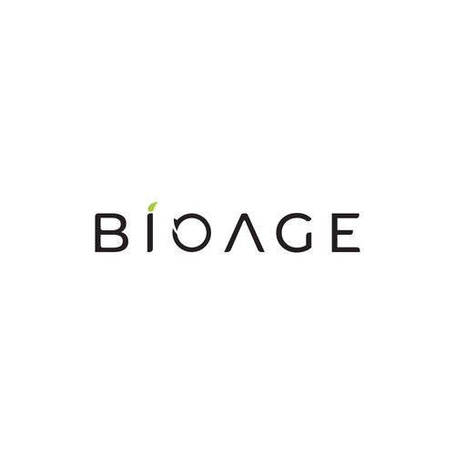 BioAge logo design
