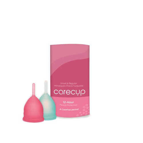 menstrual cup packaging design
