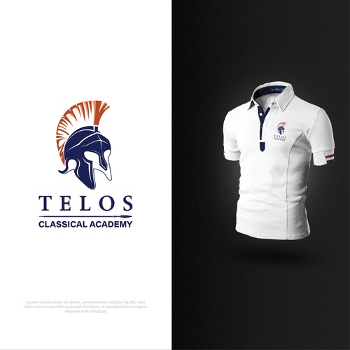 Bold logo concept for TELOS Classical Academy